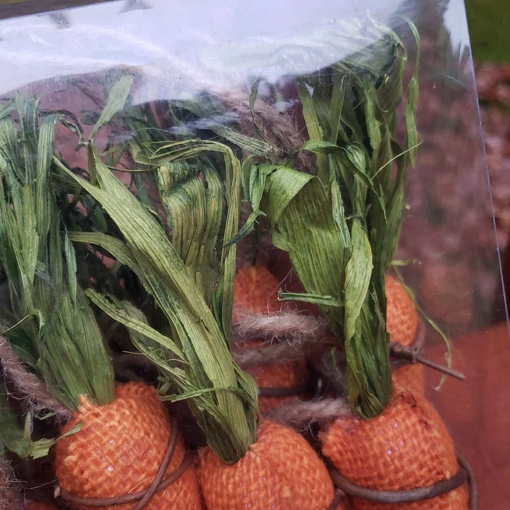 Source Unknown carrot garland